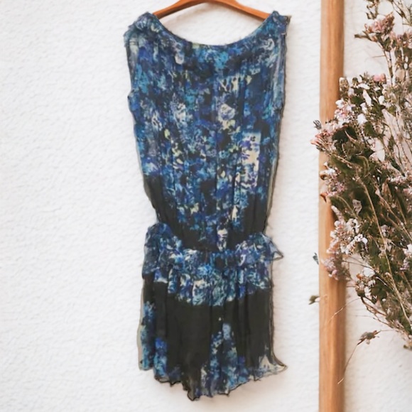 SOUTH BANK TRYB BY ANTHROPOLGIE SLEEVELESS DRESS SIZE X SMALL - Picture 7 of 10